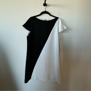 Black and White Women's Dress